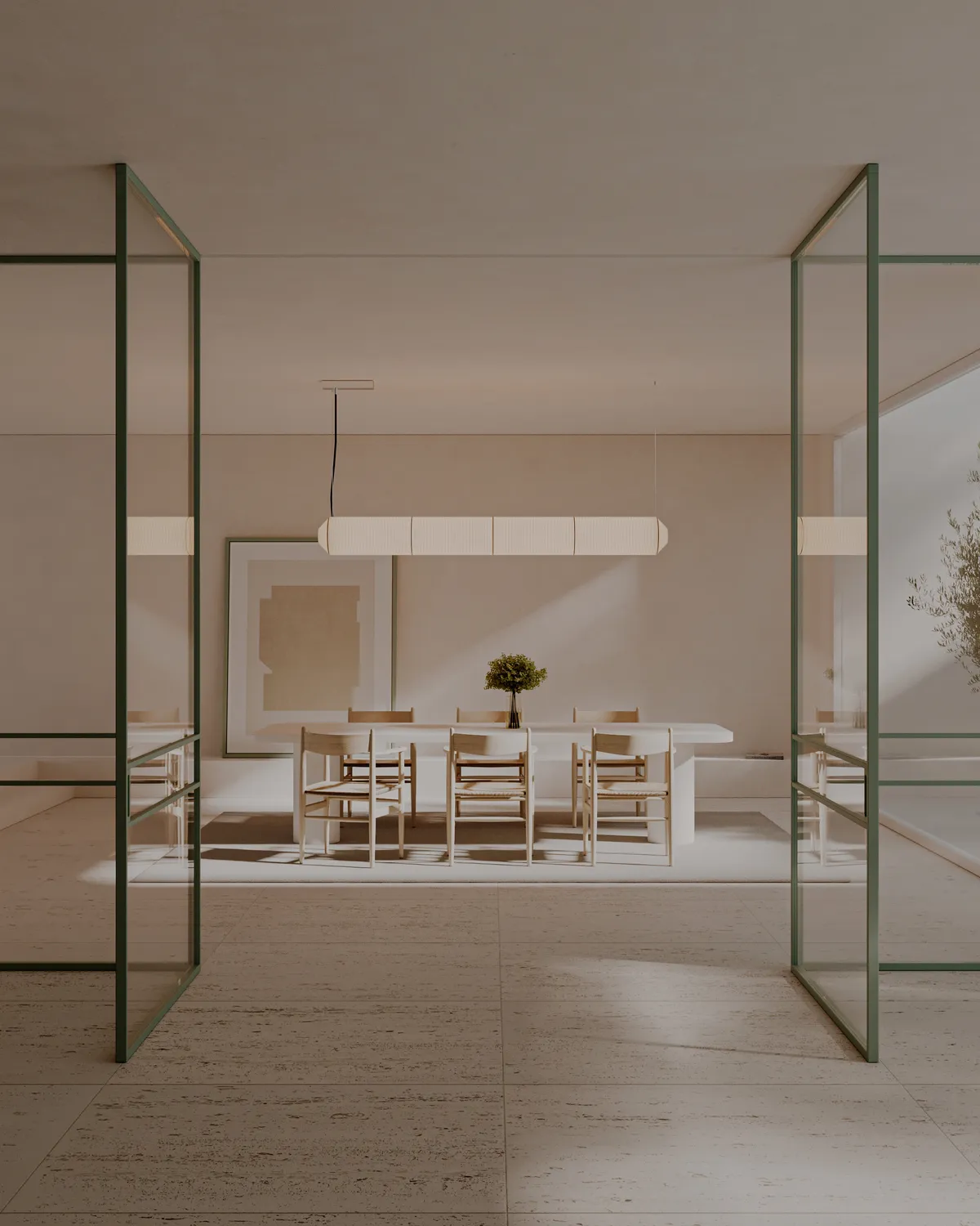 Cerramiento pivotante