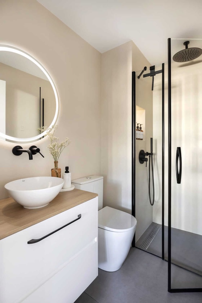 Baño con MicroQuarz Classic