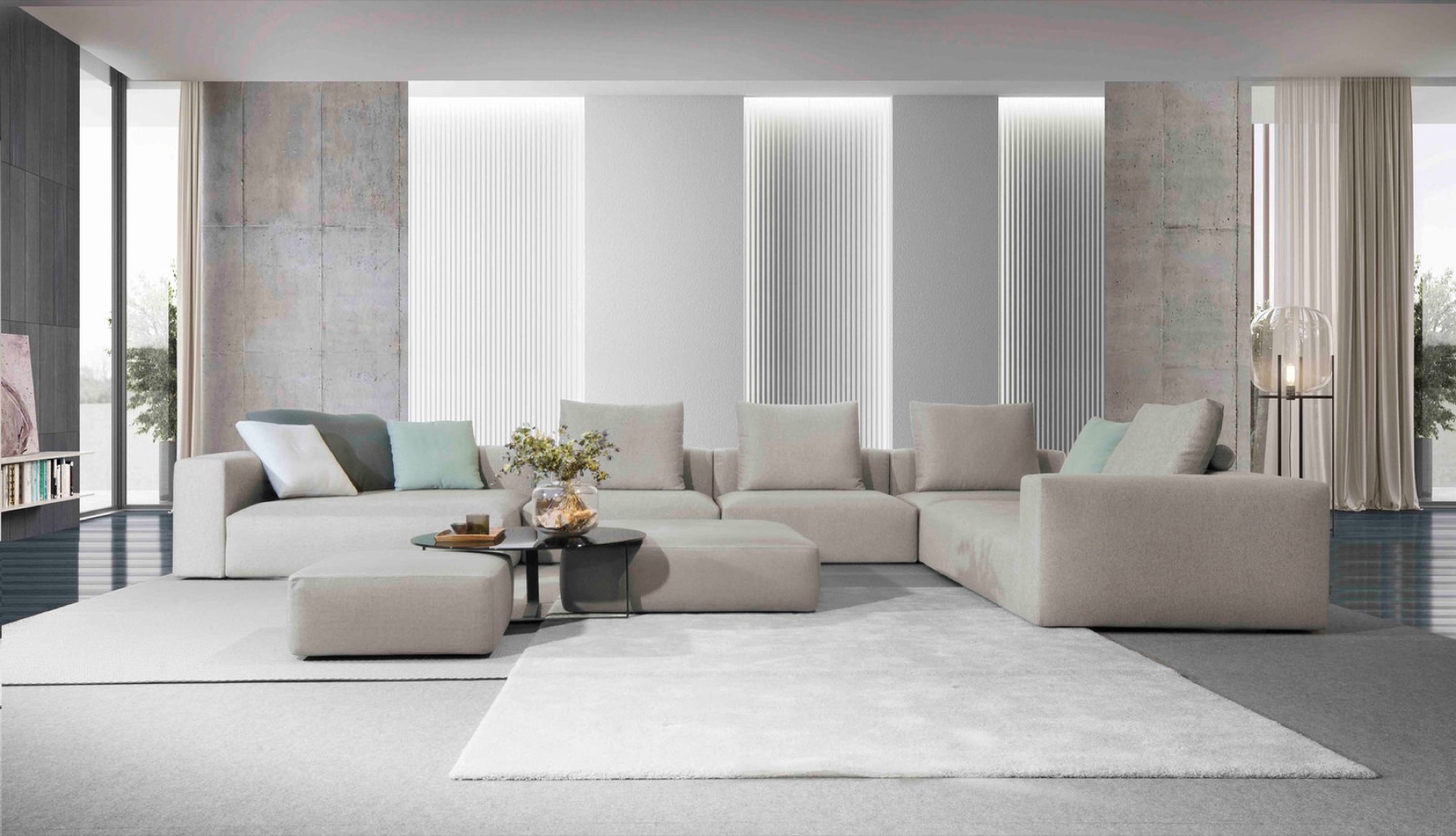 Salón con sofá
